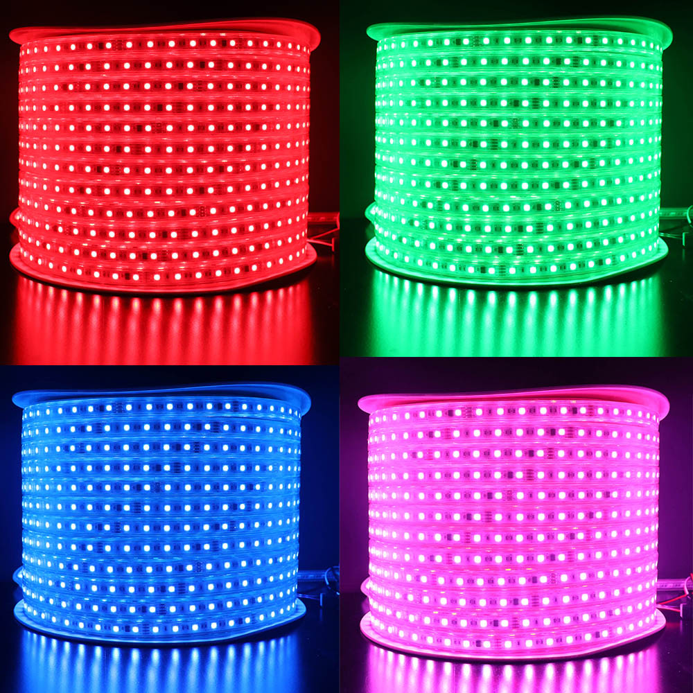 IP68 Waterproof LED Strip Lights Kit - TM1914 Addressable RGB Light - 5m~50m